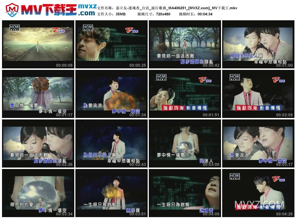 翁立友-迷魂香_台语_流行歌曲_MA406251